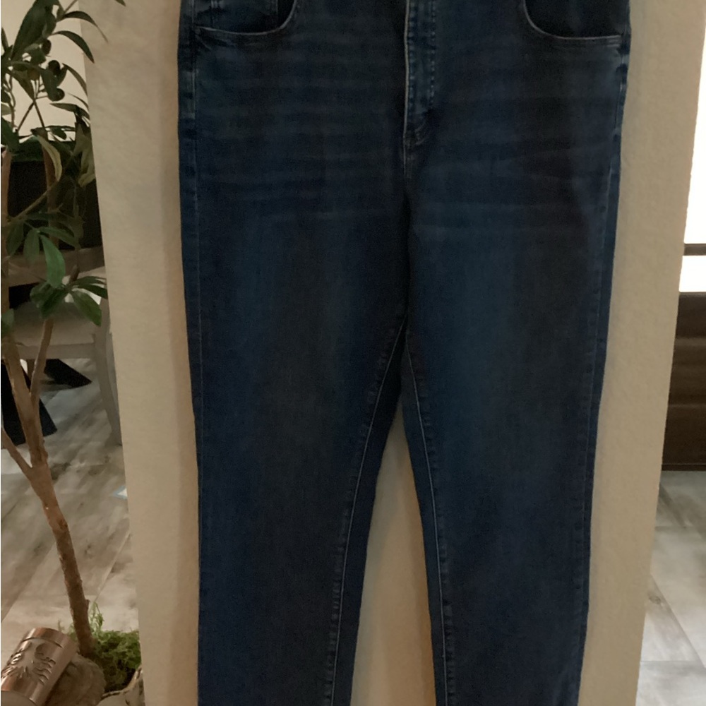 Ann Taylor Women’s Sz 16T High Rise Straight Dark Wash Jeans